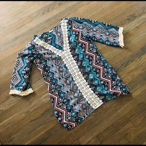 En Creme Beach Bathing Suit Cover Up M